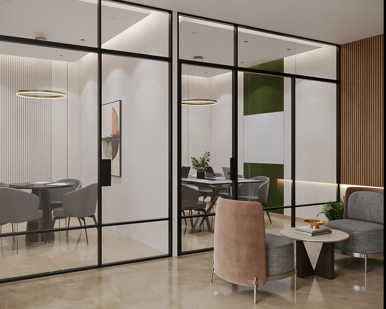 Business Waiting Area
